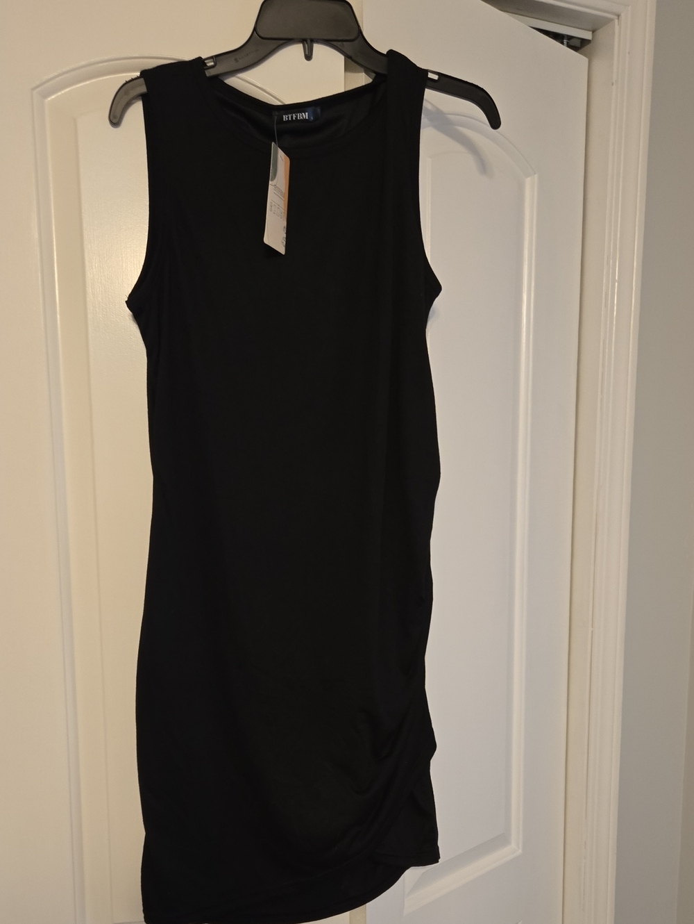 BTFBM Black Sleeveless Tank Dress